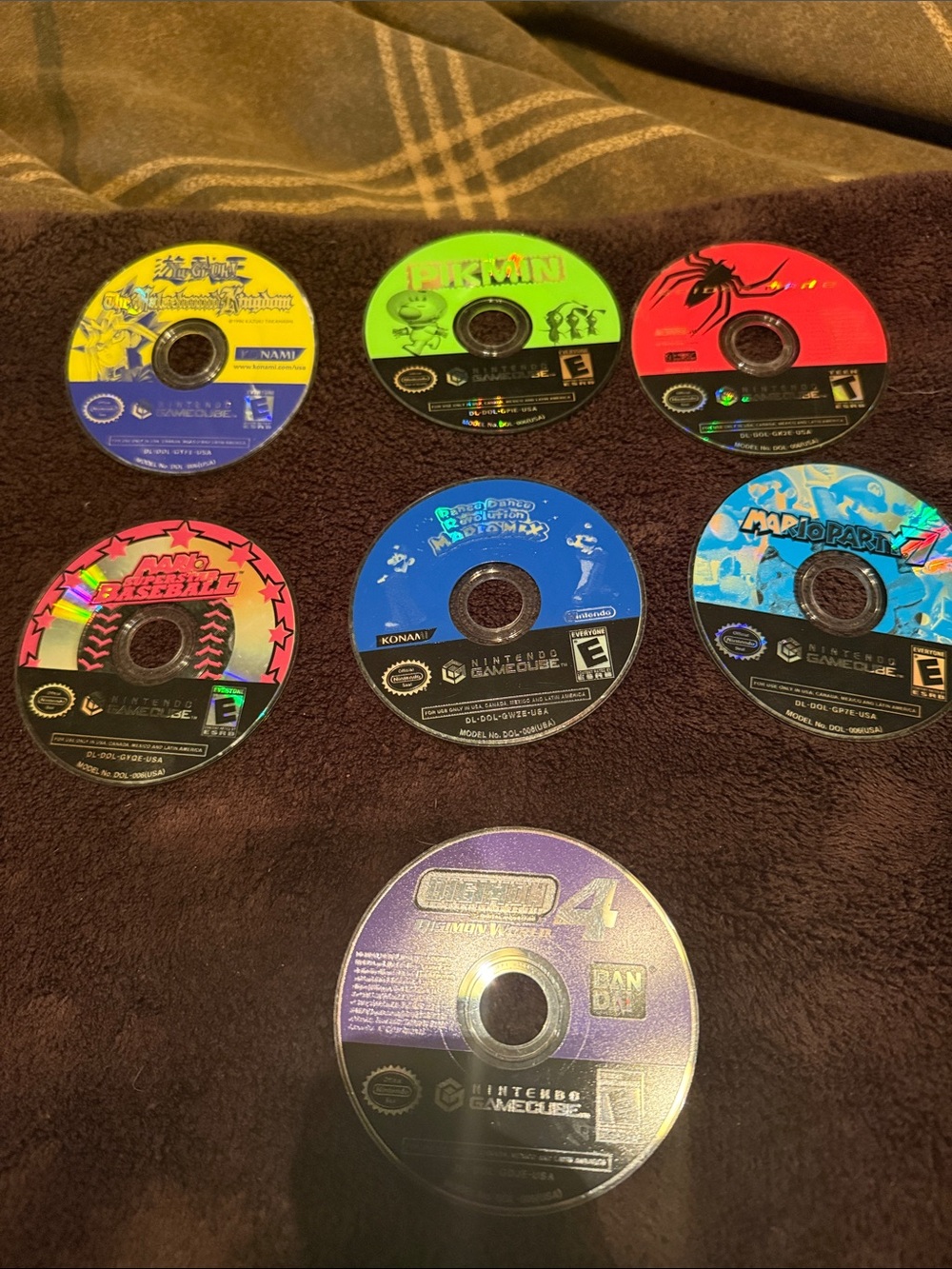 Nintendo GameCube Disc Lot Game Discs